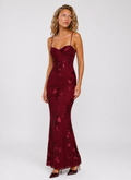 Lunoria | Luxe Pailletten Maxi Jurk met Fijne Bandjes