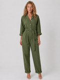 Lunoria | Elegante Jumpsuit met Verfijnde Pasvorm en Tijdloos Design