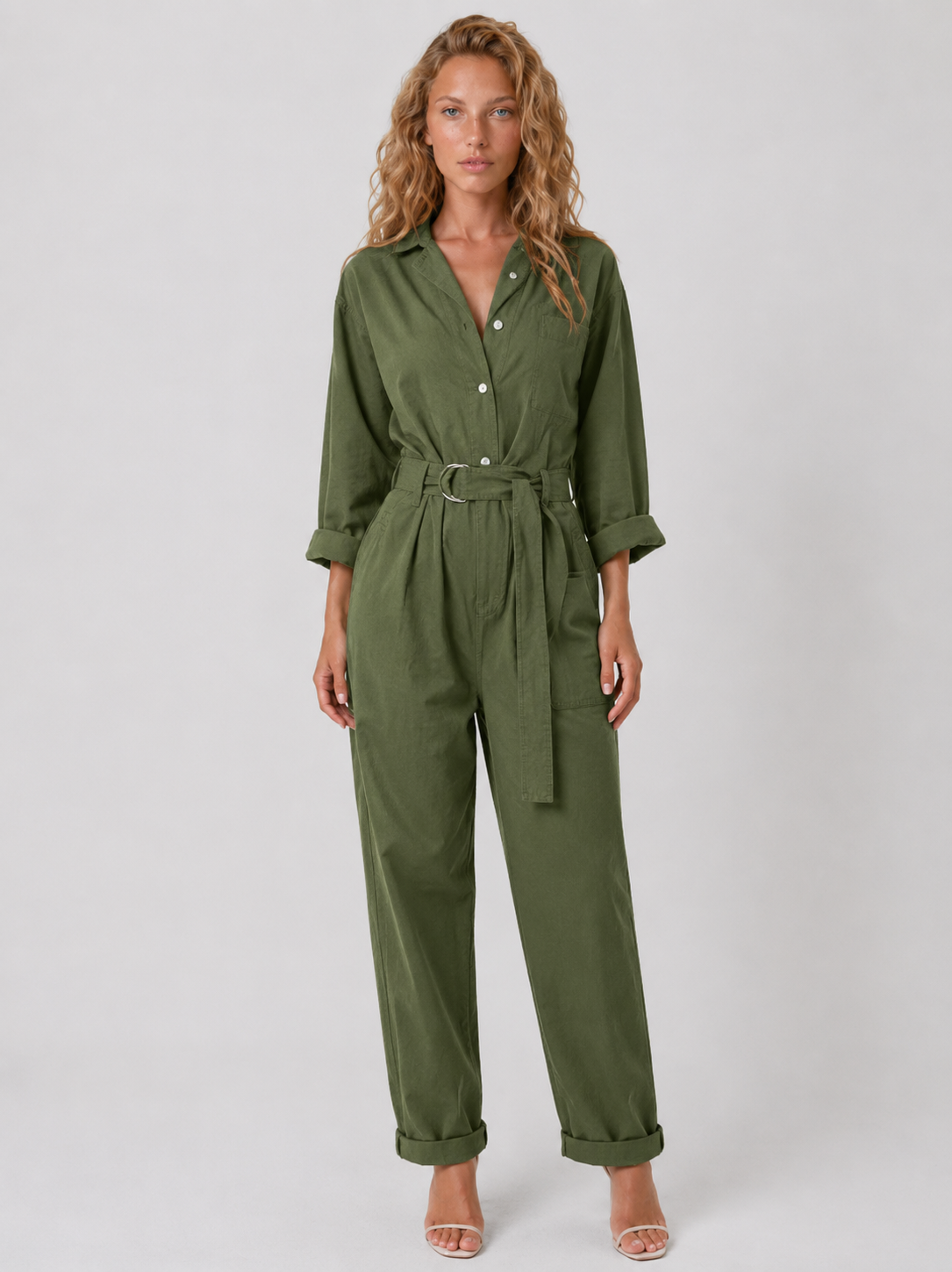 Lunoria | Elegante Jumpsuit met Verfijnde Pasvorm en Tijdloos Design