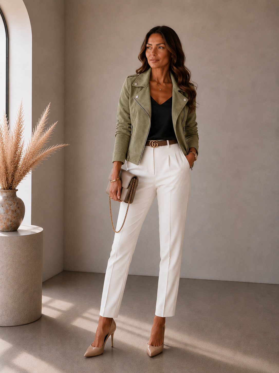 Lunoria | Elegante Getailleerde Jas met Luxe Uitstraling