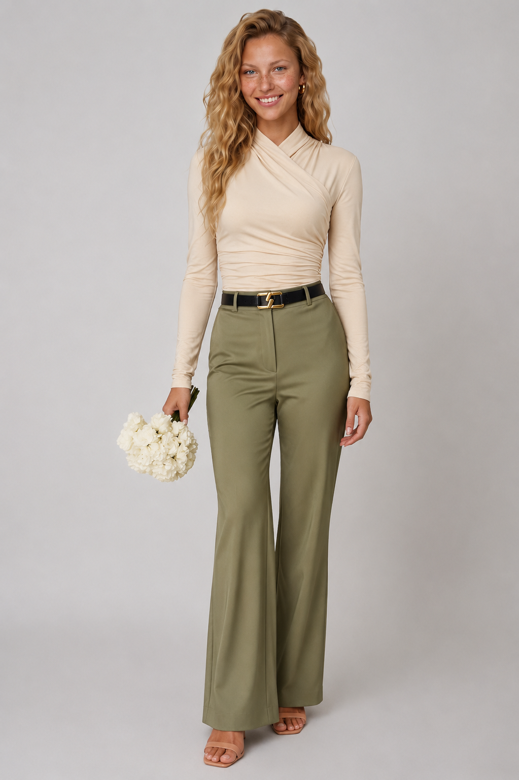 Lunoria | Elegante Top met Lange Mouwen en Flatterende Pasvorm