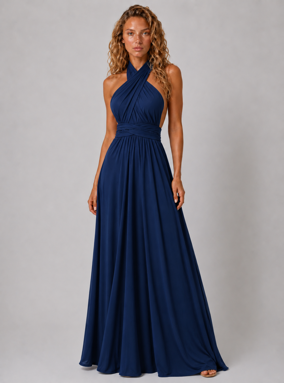 Lunoria | Infinity Maxi Jurk met Wikkelontwerp