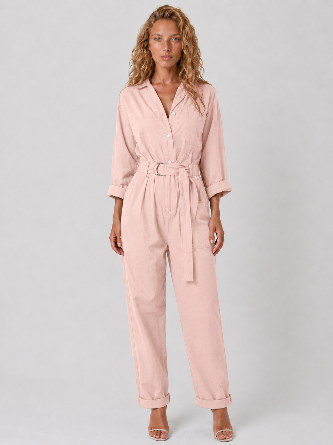 Lunoria | Elegante Jumpsuit met Verfijnde Pasvorm en Tijdloos Design