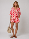 Lunoria | 2-Delige Zomerset met Losse Top en Comfortabele Shorts