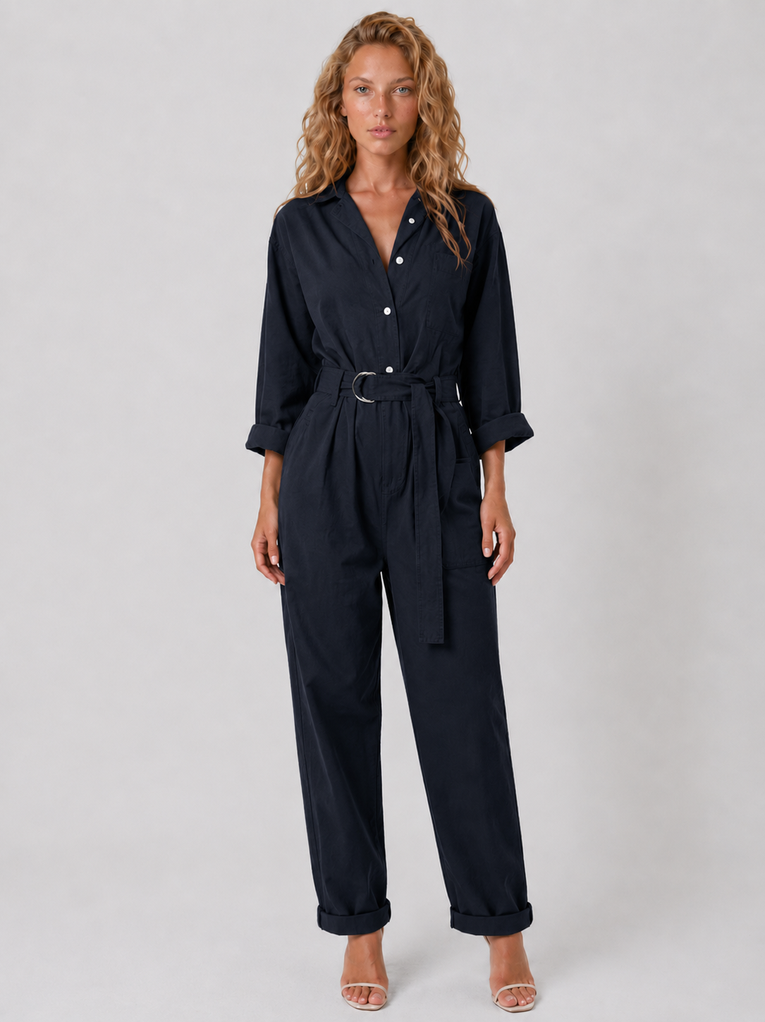 Lunoria | Elegante Jumpsuit met Verfijnde Pasvorm en Tijdloos Design