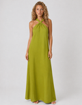 Lunoria | Elegante Haltermaxi-jurk