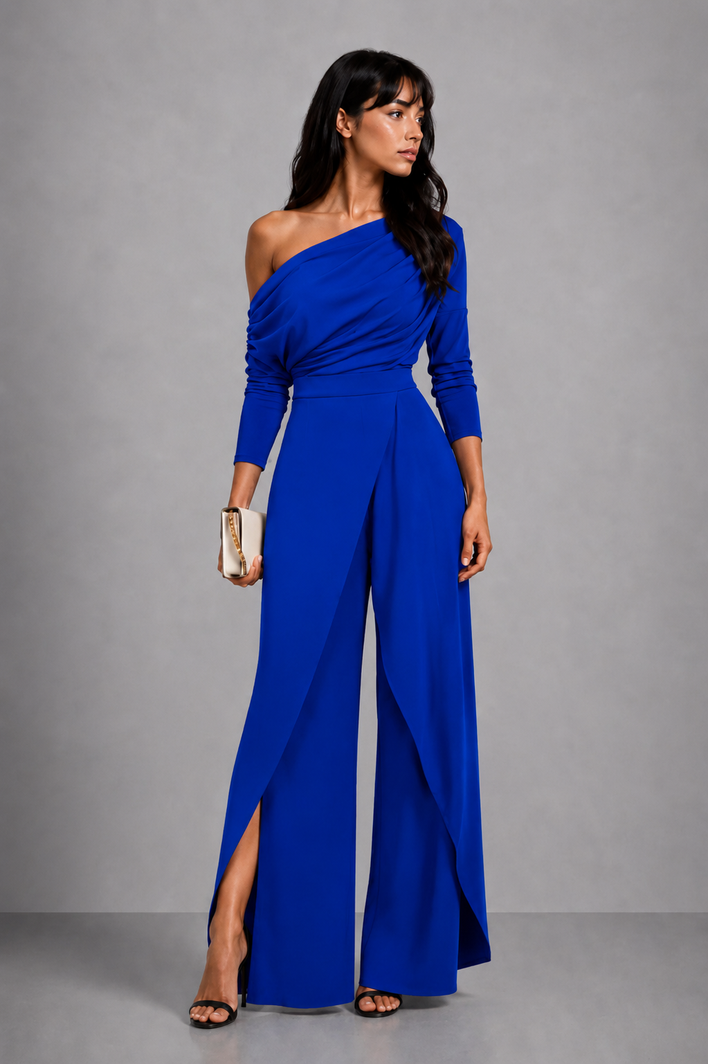 Lunoria | Elegante Off-Shoulder Jumpsuit met Split Details