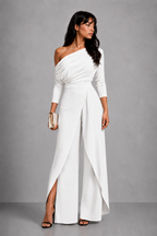 Lunoria | Elegante Off-Shoulder Jumpsuit met Split Details