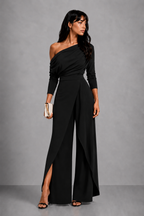 Lunoria | Elegante Off-Shoulder Jumpsuit met Split Details