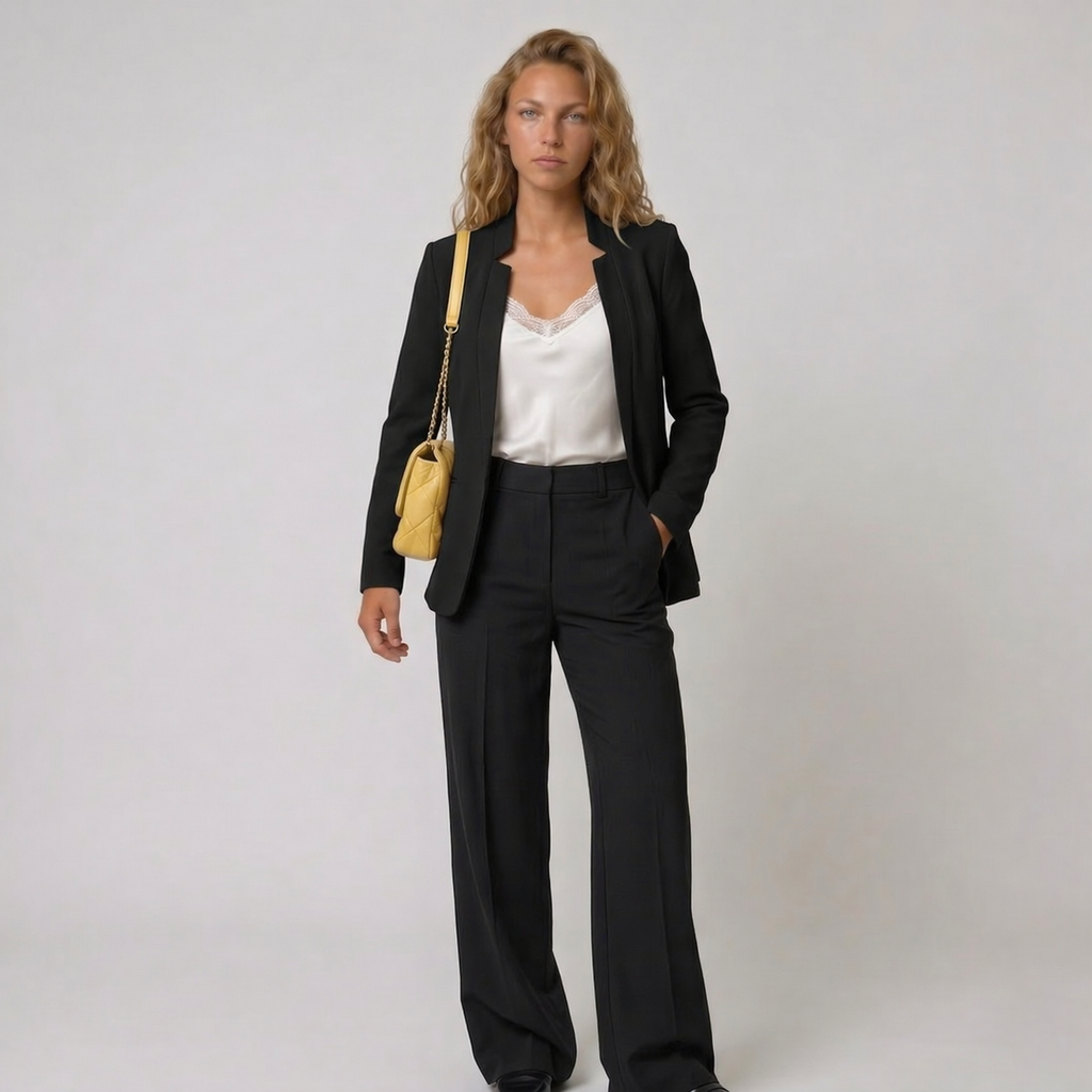 Lunoria | Dames Relaxed Fit Blazer Lente/Herfst