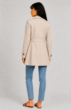 Lunoria | Elegante Trenchcoat met Tijdloos Design en Comfortabele Pasvorm