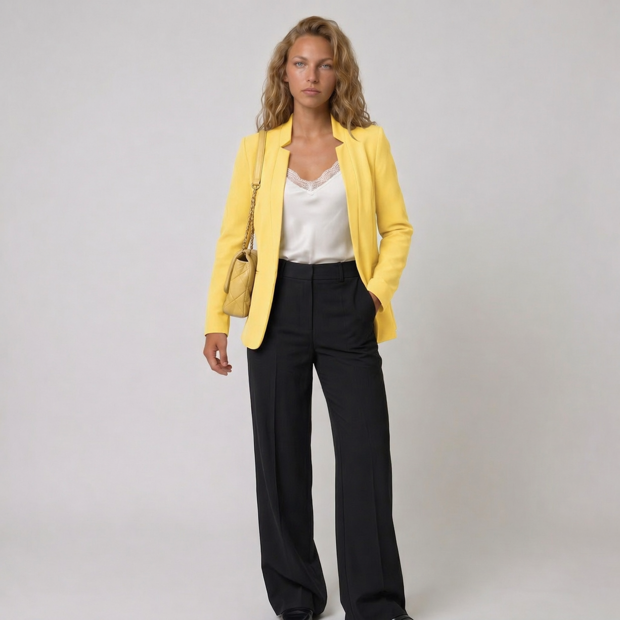 Lunoria | Dames Relaxed Fit Blazer Lente/Herfst