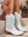 Lunoria | Stijlvolle Trendy Cowboylaarzen voor Dames