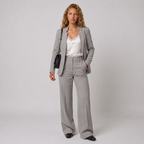 Lunoria | Dames blazer en broek set – tweedelig