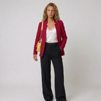 Lunoria | Dames Relaxed Fit Blazer Lente/Herfst