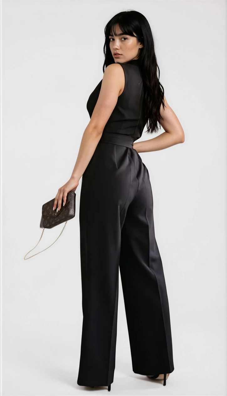 Lunoria | Stijlvolle Mouwloze Jumpsuit met Elegante Pasvorm voor Dames