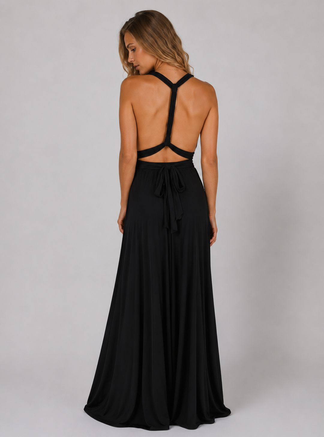 Lunoria | Infinity Maxi Jurk met Wikkelontwerp