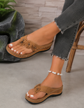 Lunoria | Elegante Bloemen Slippers voor Zomerdagen